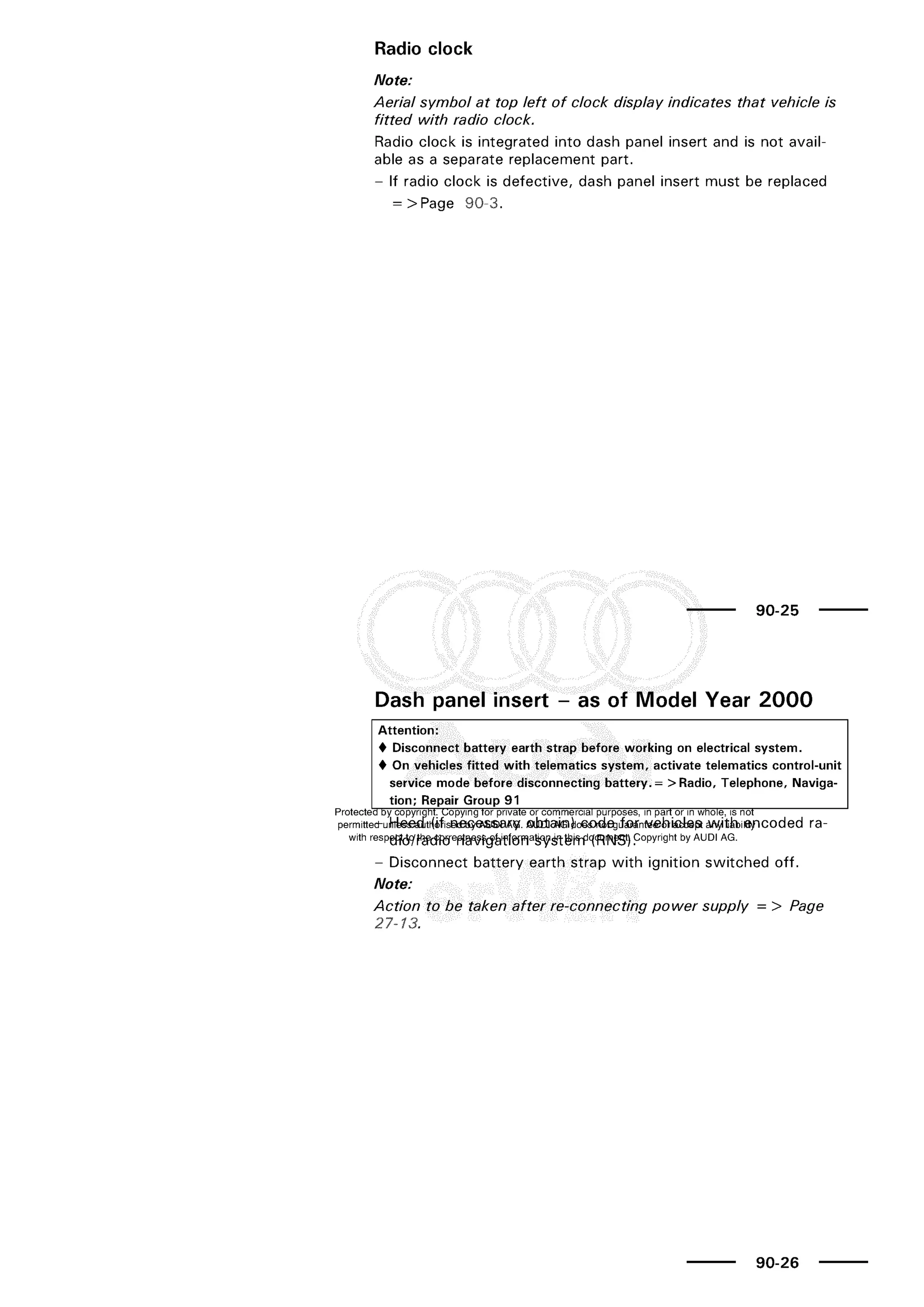 A3 electrical AUDI A3 1997 2000 1.8 20V 4ADR