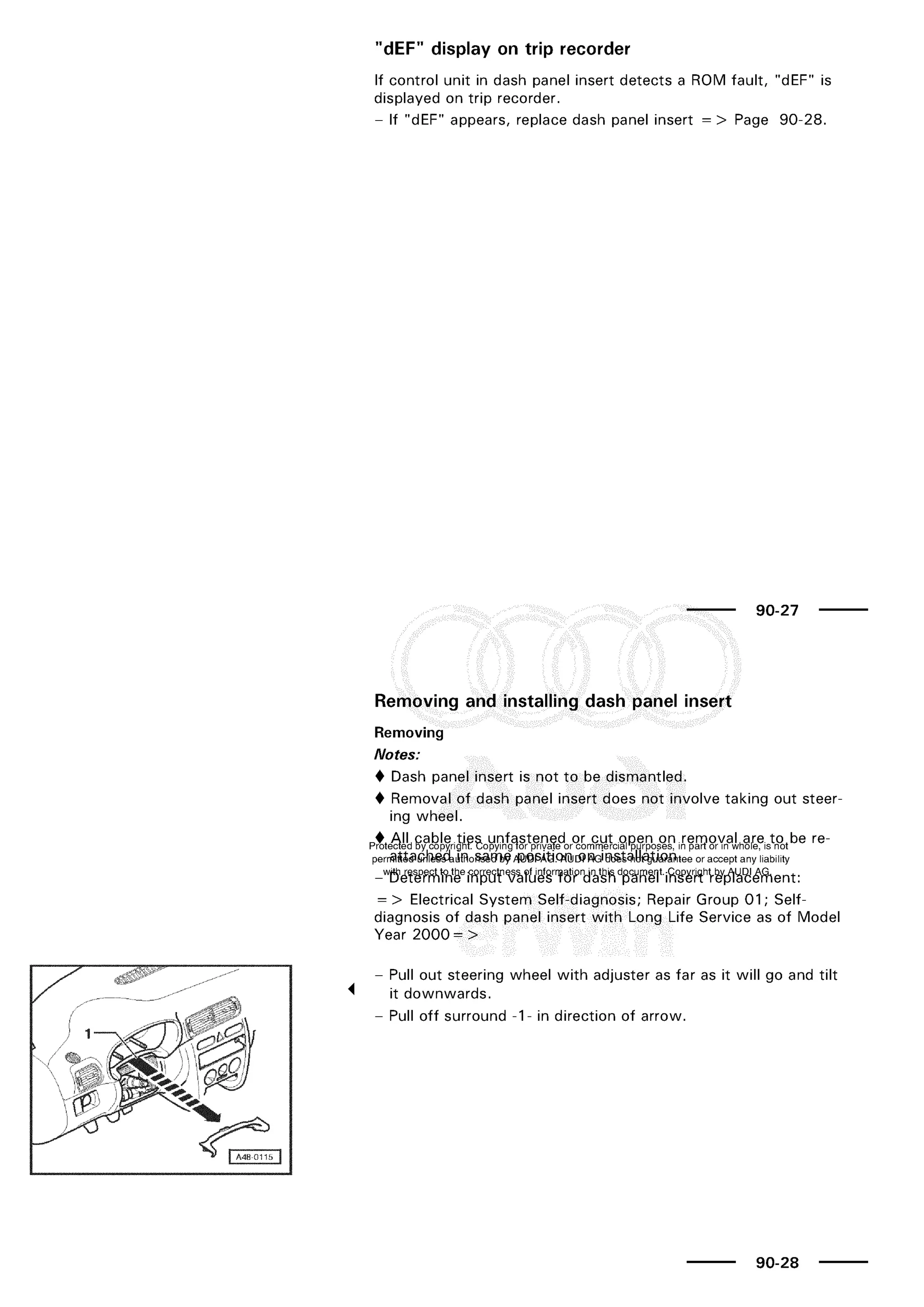 A3 electrical AUDI A3 1997 2000 1.8 20V 4ADR