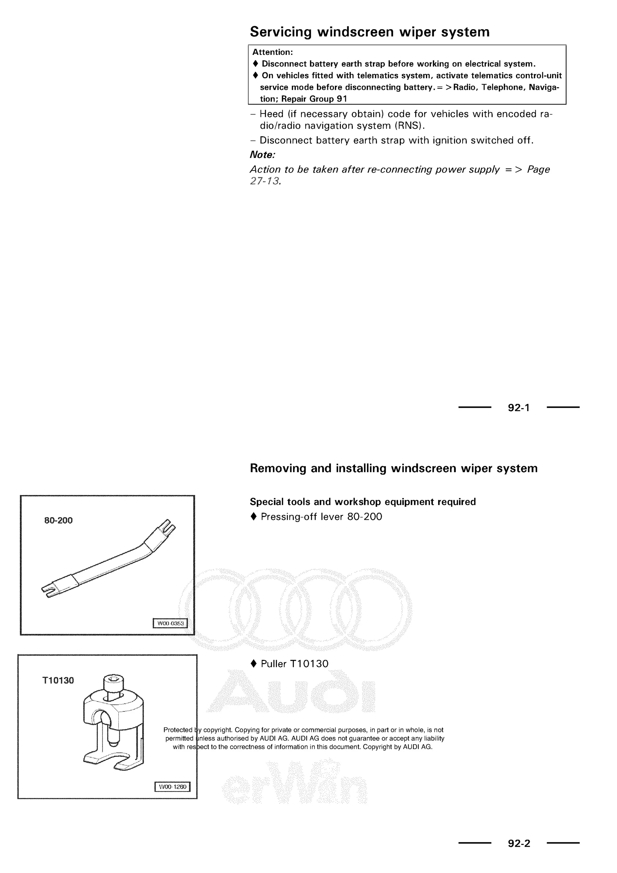 A3 electrical AUDI A3 1997 2000 1.8 20V 4ADR
