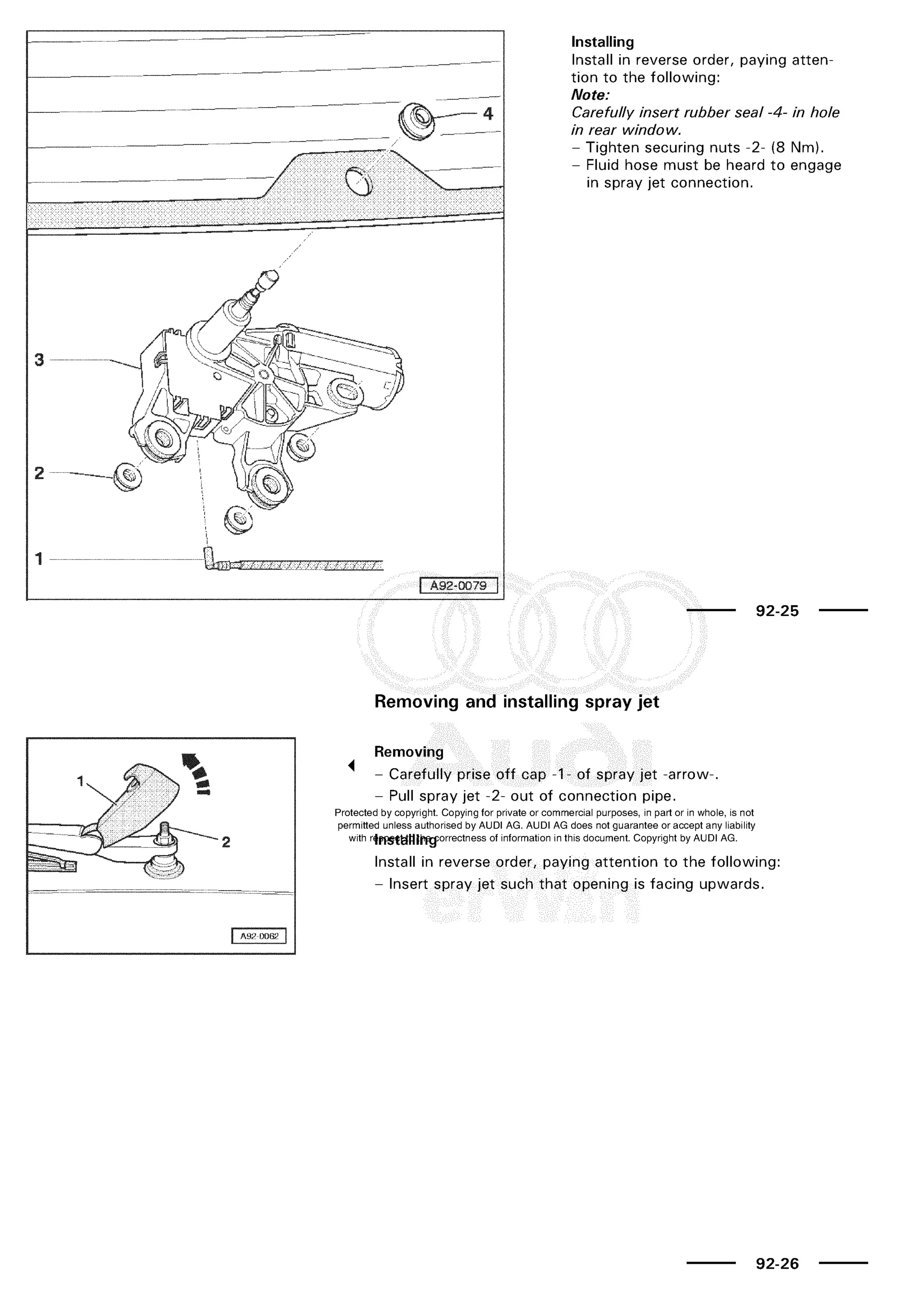 A3 electrical AUDI A3 1997 2000 1.8 20V 4ADR