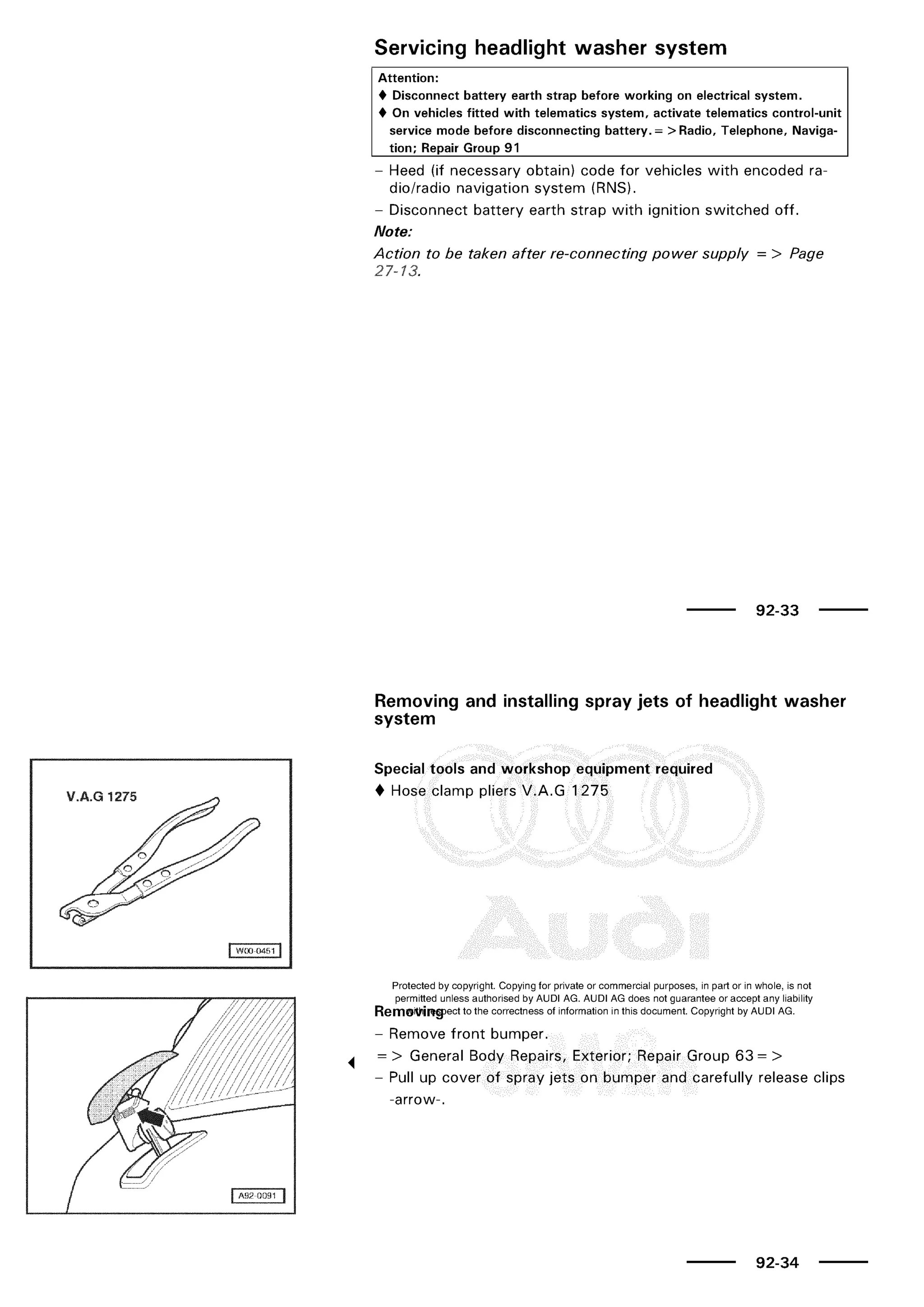 A3 electrical AUDI A3 1997 2000 1.8 20V 4ADR