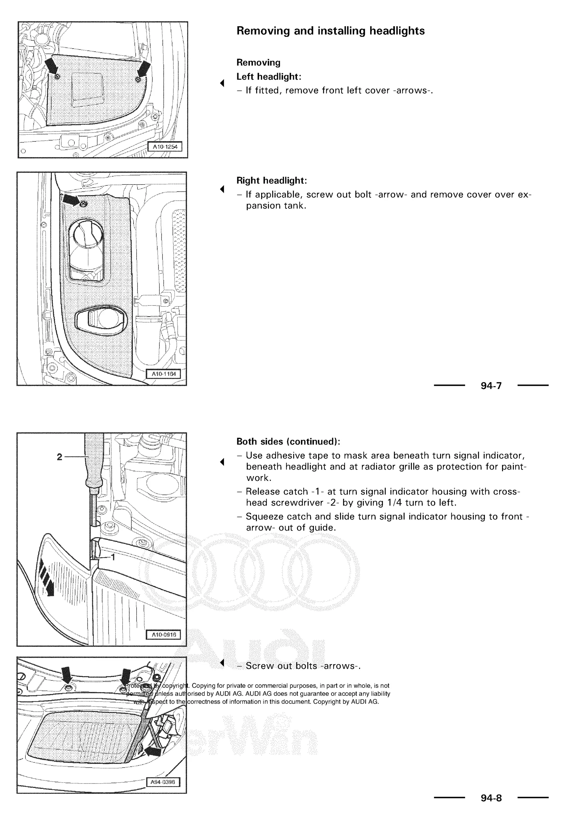 A3 electrical AUDI A3 1997 2000 1.8 20V 4ADR