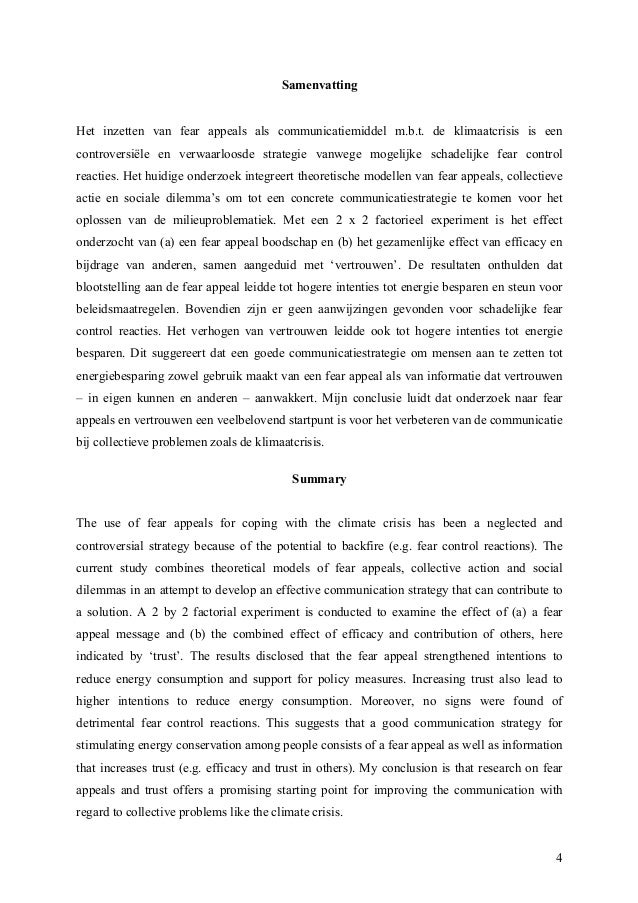 Master thesis kwantitatief onderzoek