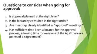 A3 for Consensus Building | PPTX