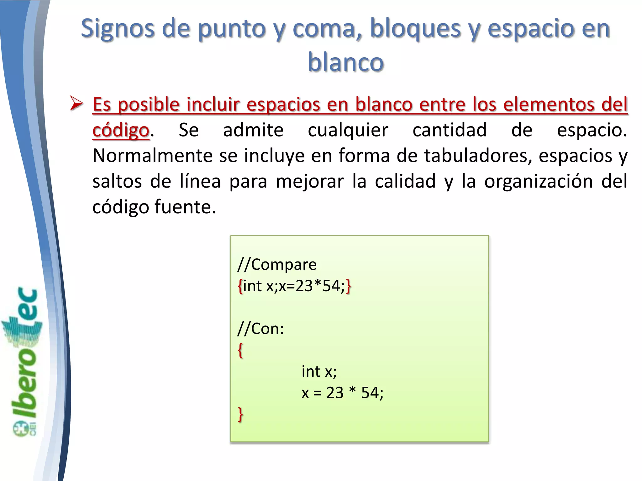Identificadores palabras clave y tipos Java | PPTX | Programming ...