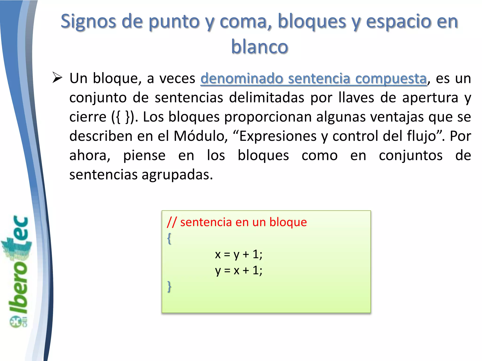 Identificadores palabras clave y tipos Java | PPTX | Programming ...