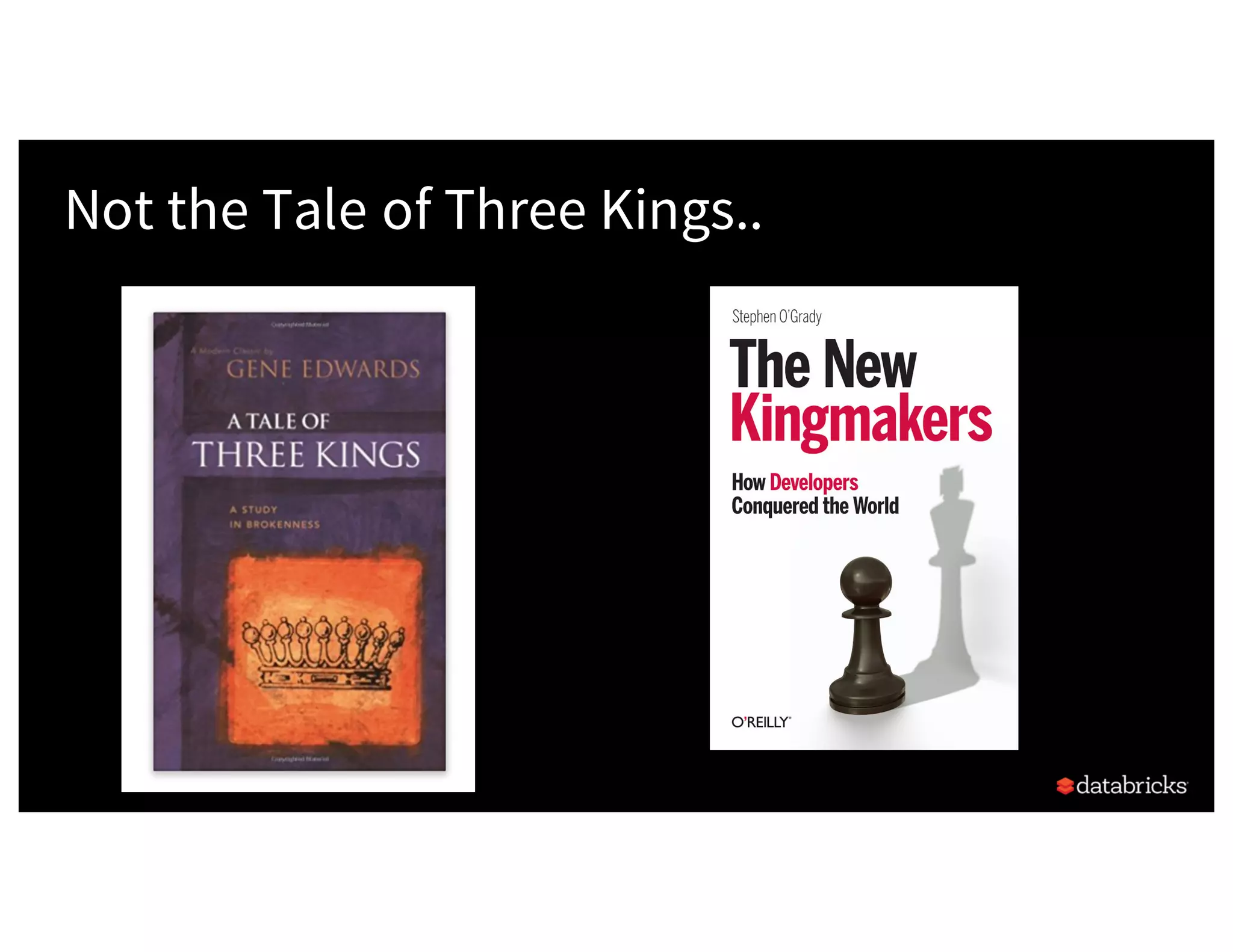 Not the Tale of Three Kings.. 