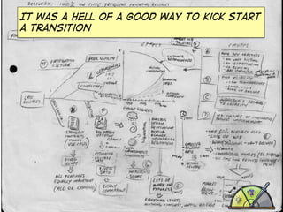 It was a hell of a good way to kick start
a transition

 