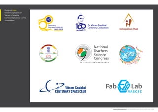 deepak.m.mahavar@gmail.com | mob: 6354938456 | Graphic Design Portfolio | Page No. 10
Designed Logo
for various projects of
Vikram A. Sarabhai
Community Science Centre,
Ahmedabad.
 