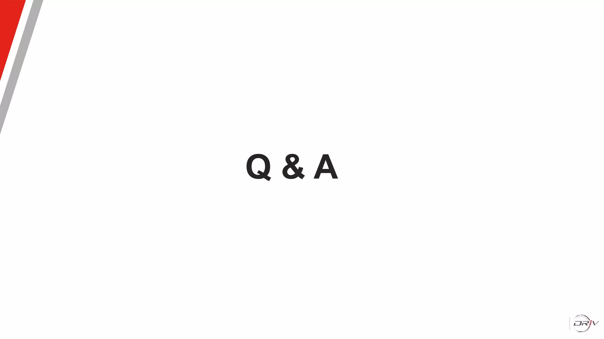 Q & A
 