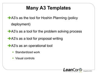 A3 thinking | PPTX