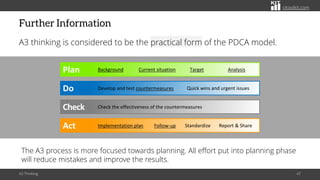 A3 Thinking: A Structured Approach to Problem Solving | PDF