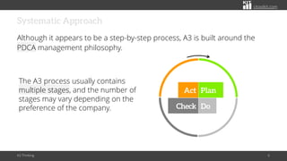 A3 Thinking: A Structured Approach to Problem Solving | PDF