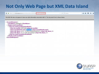 Not Only Web Page but XML Data Island
 