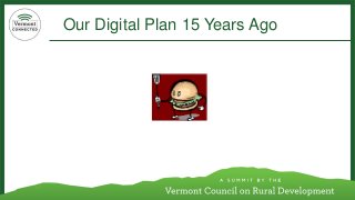 Our Digital Plan 15 Years Ago  