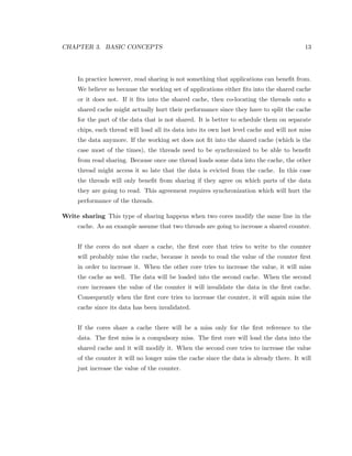 t because of the way their benchmarks were 
accessing the memory and the fact that the data sharing between the threads was insigni 