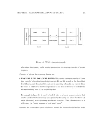 cation to the applications. 
Zhang et al. [12] studied the eects of cache sharing on multicore systems. The authors 
 