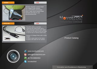 InnovationandExcellenceinElectronics
www.novotechind.com
sales@novotechind.com
86-755-89894502
novotechind
 