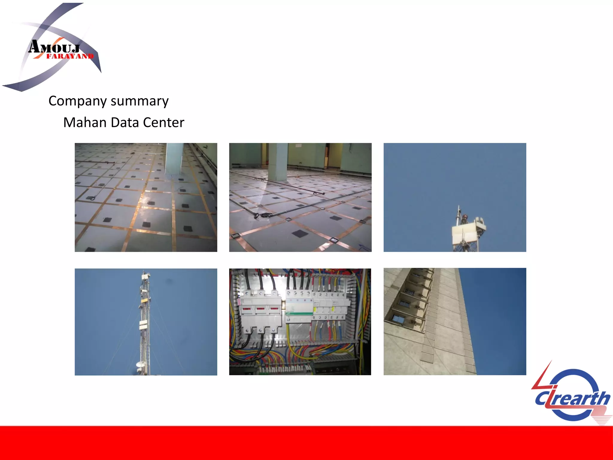 Company summary
Mahan Data Center
 