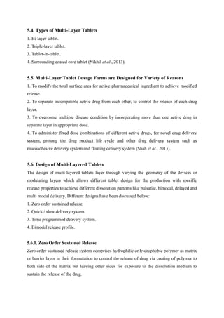 Novel Approach of Layered Tablet Technology | PDF