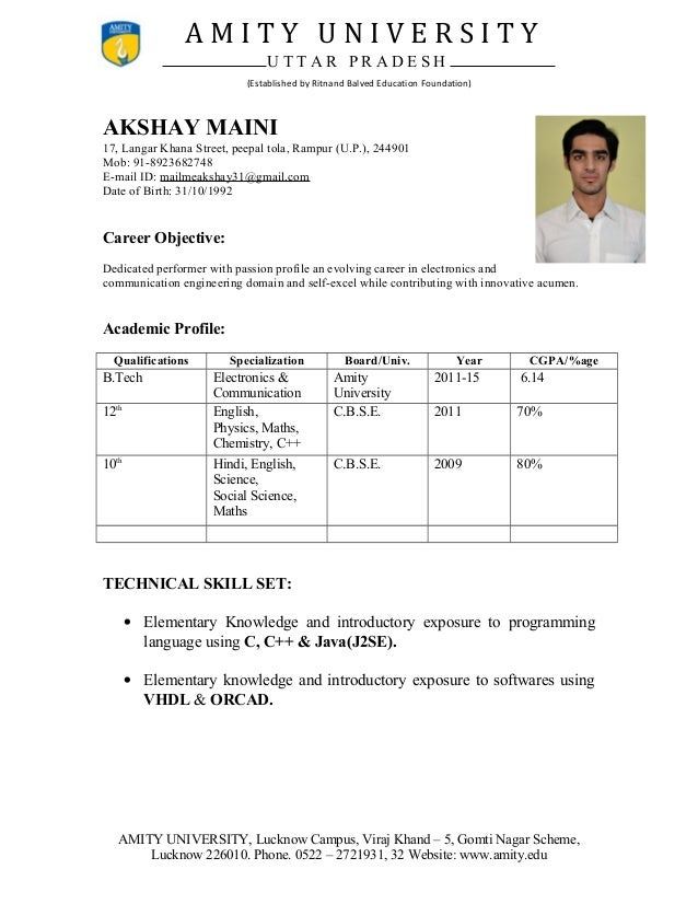 akshay maini b tech ece upated resume