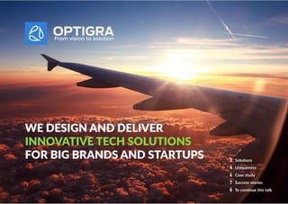 Be the First Among Competitors - Optigra Software - Ahead of Time Tech Solutions