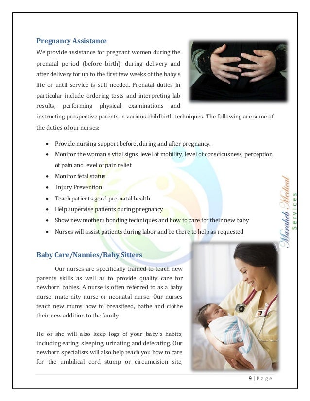 Mother Baby Home Care Nurse