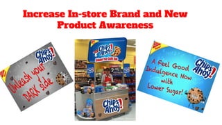Increase In-store Brand and New
Product Awareness
 