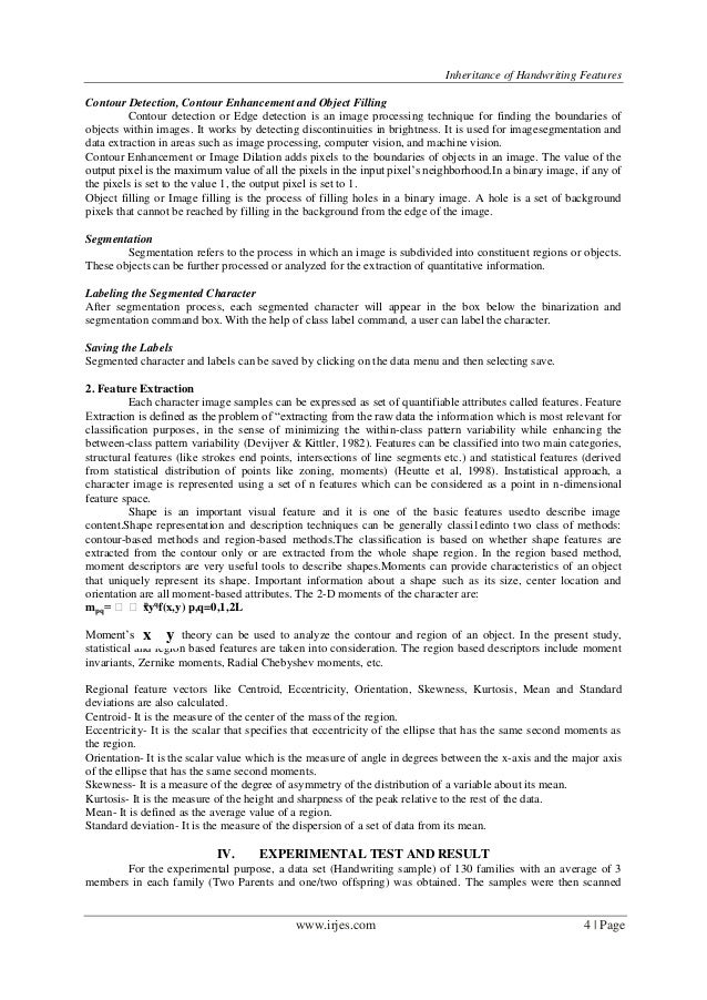inheritance of handwriting features inheritance letter sample