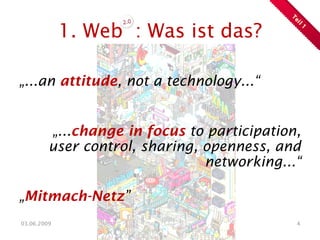 Präsentation Innovationsforum 2009