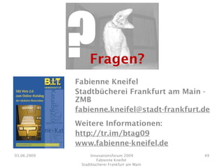 Präsentation Innovationsforum 2009