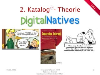 Präsentation Innovationsforum 2009