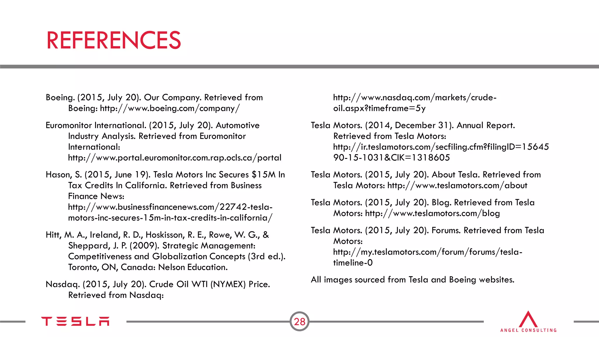 Tesla Motors Presentation | PDF