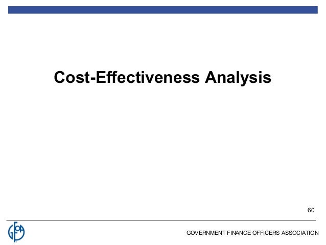 GFOA 12-15-11 Program Evaluation and Service Level Analysis