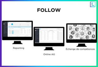 Reporting
Online AG
Échange de compétences
FOLLOW
 