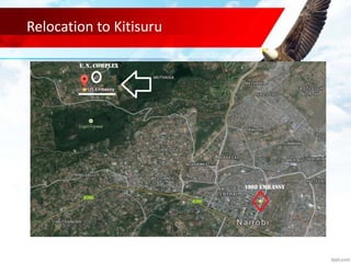 Relocation to Kitisuru
 