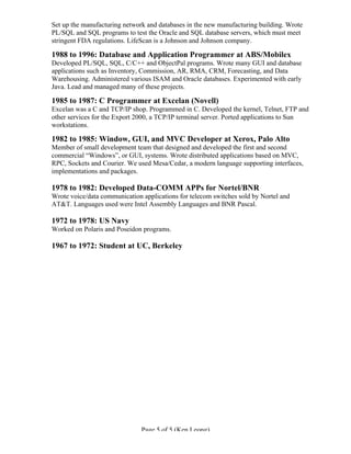 Objectpal Resume | PDF