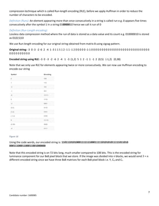 Compression using JPEG | PDF