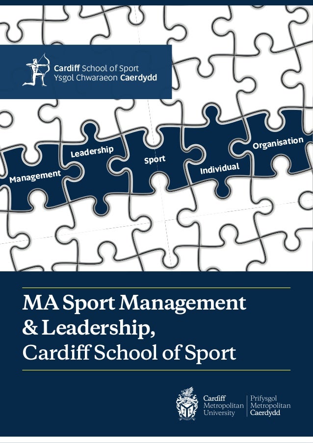 MA Sport Management and Leadership EPublication