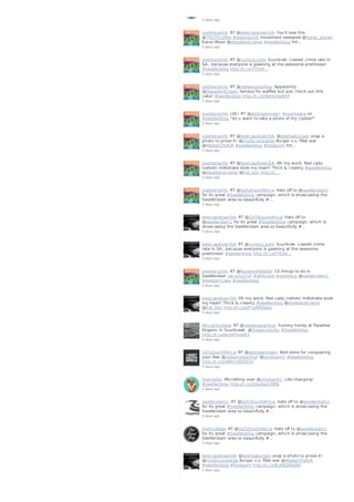 5 days ago
overberginfo: RT @bestcapetownSA: You'll love this
@TRUTHcoffee #steampunk movement sweeped @Karoo_stories
Karoo Moon @dieselandcreme #swellenblog htt…
5 days ago
overberginfo: RT @curious_luke: Suurbrak- Lowest crime rate in
SA...because everyone is gawking at the awesome prettiness!
#swellenblog http://t.co/YYDzN…
5 days ago
overberginfo: RT @redwingstarling: Apparently
@DieselandCream famous for waffles but just check out this
cake! #swellenblog http://t.co/IRehkGwNhP
5 days ago
overberginfo: LOL! RT @deshaakonsen: #overheard on
#swellenblog "do u want to take a photo of my cookie?"
5 days ago
overberginfo: RT @bestcapetownSA: @deshaakonsen snap a
photo to prove it! @mydecompanjie Burger v.s. fillet war
@MasterChefUK #swellenblog #foodporn htt…
5 days ago
overberginfo: RT @bestcapetownSA: Oh my word, Red Lady
(velvet) milkshake stole my heart! Thick & creamy #swellenblog
@dieselandcreme @Eat_Out http://t.…
5 days ago
overberginfo: RT @GoToSouthAfrica: Hats off to @swellendam1
for its great #Swellenblog campaign, which is showcasing the
Swellendam area so beautifully #…
5 days ago
bestcapetownSA: RT @GoToSouthAfrica: Hats off to
@swellendam1 for its great #Swellenblog campaign, which is
showcasing the Swellendam area so beautifully #…
5 days ago
bestcapetownSA: RT @curious_luke: Suurbrak- Lowest crime
rate in SA...because everyone is gawking at the awesome
prettiness! #swellenblog http://t.co/YYDzN…
5 days ago
overberginfo: RT @RoxanneReidSA: 10 things to do in
Swellendam ow.ly/xg7uF #afritravel #overberg @swellendam1
#westerncape #swellenblog
5 days ago
bestcapetownSA: Oh my word, Red Lady (velvet) milkshake stole
my heart! Thick & creamy #swellenblog @dieselandcreme
@Eat_Out http://t.co/pP7qARObwv
5 days ago
AfricanStylista: RT @redwingstarling: Yummy honey at Paradise
Organic in Suurbraak. @GregoryGuilty #Swellenblog
http://t.co/shoHF4zwR3
5 days ago
GoToSouthAfrica: RT @deshaakonsen: Well done for conquering
your fear @redwingstarling! @umshanti1 #swellenblog
http://t.co/GWkCvW0D7H
5 days ago
thetripfox: Microliting over @umshanti1. Life-changing!
#swellenblog http://t.co/ZDqXw5rOM6
5 days ago
swellendam1: RT @GoToSouthAfrica: Hats off to @swellendam1
for its great #Swellenblog campaign, which is showcasing the
Swellendam area so beautifully #…
5 days ago
thelocalbag: RT @GoToSouthAfrica: Hats off to @swellendam1
for its great #Swellenblog campaign, which is showcasing the
Swellendam area so beautifully #…
5 days ago
bestcapetownSA: @deshaakonsen snap a photo to prove it!
@mydecompanjie Burger v.s. fillet war @MasterChefUK
#swellenblog #foodporn http://t.co/9L6BQWleNS
5 days ago
 