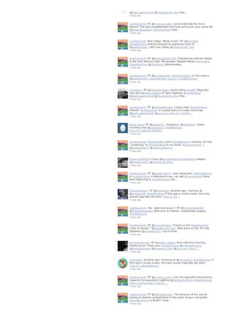 @bestcapetownSA @VagabondScribe http…
5 days ago
overberginfo: RT @moving_sushi: Lena & Brenda the force
behind The Gaol inswellendam-the food will knock your socks off
@oldgaolsweldam #swellenblog http…
5 days ago
overberginfo: And today! What a trip!! RT @karookat:
#swellenblog looking forward to exploring more of
@swellendam1 with you today @VagabondScribe.
5 days ago
overberginfo: RT @bestcapetownSA: Chardonnay without Wood
is like food without Salt! Winemaker Newald Marais #Kranskop
#Swellenblog @nederberg @bierandwe…
5 days ago
overberginfo: RT @JacoKambati: #teambuilding to the max in
@swellendam1 #swellenblog http://t.co/yBlB0eHS5o
5 days ago
TimJBarry: RT @deshaakonsen: Horse riding #selfie! Beautiful
ride wth @stephcoetsee of Twin Feathers #swellenblog
@bestcapetownSA @VagabondScribe http…
5 days ago
overberginfo: RT @deshaakonsen: Loving new #swellenblog
friends! #swellendam is a great place to make memories
@bestcapetownSA @pacuraru http://t.co/tp2S…
5 days ago
baird_anna: RT @taraturk1: Gorgeous! @thetripfox: Some
morning mist @umshanti1 #swellenblog
http://t.co/M5D5uR8Rqm
5 days ago
overberginfo: #SwellenBlog and #Swellendam certainly not the
"underdog" to #StellenBlog in my book! #loveoverberg :)
@swellendam1 @redwingstarling
5 days ago
RoxanneReidSA: Enjoy @BarrydaleSA #swellenblog tweeps
@swellendam1 @dieselandcreme
5 days ago
overberginfo: RT @swellendam1: new restaurant #deVagebond
in #swellendam is fabulous & you can get #Esonawines there.
Both featuring in #swellenblog nex…
5 days ago
WouterBasson: RT @thetripfox: Another epic morning at
@umshanti1 #swellenblog If this was a movie scene, the hero
would tragically die soon! http://t.co/…
5 days ago
overberginfo: Yes - welcome guys!!! RT @RoxanneReidSA:
@Oldgaolsweldam Welcome to Twitter, roosterkoek queens.
#swellenblog
5 days ago
overberginfo: RT @loveoverberg: Thanks to the #swellenblog
crew no doubt! "@VagabondScribe: Well done on the 30 new
followers @loveoverberg. You're final…
5 days ago
wordsandwings: RT @stephcoetsee: Nice ride this morning,
thanks guys. Enjoy your #swellenblog @meetlisaHuang
@deshaakonsen @squashed_tom @pacuraru http://…
5 days ago
thetripfox: Another epic morning at @umshanti1 #swellenblog If
this was a movie scene, the hero would tragically die soon!
http://t.co/EapMjoouq1
5 days ago
overberginfo: RT @moving_sushi: Into the beautiful blue,driving
towards the exquisite coastline @DeHoopCollectio #swellenblog
#discoverOverberg http://t.…
5 days ago
overberginfo: RT @deshaakonsen: The amount of fun you're
having is directly proportional to the state of your nail polish.
#swellenblog is a BLAST! http:…
5 days ago
 