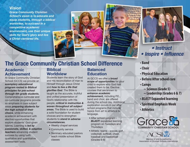 GCCS Brochure | PPT