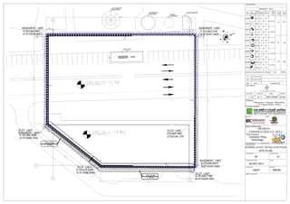 P1
P2
P3
P4
P5
P6
P7
P8
P10
P11
P12
P13
P14
P15
P16
P17
P18
P19
P20
P21
P22
P23
P24
P25
P26
P27
P28
P29
P30
P31
P32
P33
P34
P35
P36
P37
P38
P39
P40
P41
P42
P43
P44
P45
P46
P47
P48
P49
P50
P51
P52
P53
P54
P55
P56
P57
P58
P59
P60
P61
P62
P63
P64
P65
P66
P67
P68
P69
P70
P71
P72
P73
P74
P75
P76
P77
P78
P79
P80
P81
P82
P83
P84
P85
P86
P87
P88
P89
P90
P91
P92
P93
P94
P95
P96
P97
P98
P309
P310
P311
P312
P313
P314
P315
P316
P317
P318
P319
P320
P321
P322
P323
P324
P325
P326
P327
P328
P329
P330
P331
P332
P333
P334
P335
P336
P337
P338
P339
P340
P341
P342
P343
P344
P345
P346
P347
P348
P349
P350
P351
P352
P353
5cm
5cm
5cm
5cm
5cm
7366cm
4464cm
6642cm
P9
P99
P100
P101
P102
P103
P104
P105
P106
P107
P108
P109
P110
P111
P112
P113
P114
P115
P116
P117
P118
P119
P120
P121
P122
P123
P124
P125
P126
P127
P128
P129
P130
P131
P132
P133
P134
P135
P136
P137
P138
P139
P140
P141
P142
P143
P144
P145
P146
P147
P148
P149
P150
P151
P152
P153
P154
P155
P156
P157
P158
P159
P160
P161
P162
P163
P164
P165
P166
P167
P168
P169
P170
P171
P172
P173
P174
P175
P176
P177
P178
P179
P180
P181
P182
P183
P184
P185
P186
P187
P188
P189
P190
P191
P192
P193
P194
P195
P196
P197
P198
P199
P200
P201
P202
P203
P204
P205
P206
P207
P208
P209
P210
P211
P212
P213
P214
P215
P216
P217
P218
P219
P220
P221
P222
P223
P224
P225
P226
P227
P228
P229
P230
P231
P232
P233
P234
P235
P236
P237
P238
P239
P240
P241
P242
P243
P244
P245
P246
P247
P248
P249
P250
P251
P252
P253
P254
P255
P256
P257
P258
P259
P260
P261
P262
P263
P264
P265
P266
P267
P268
P269
P270
P271
P272
P273
P274
P275
P276
P277
P278
P279
P280
P281
P282
P283
P284
P285
P286
P287
P288
P289
P290
P291
P292
P293
P294
P295
P296
P297
P298
P299
P300
P301
P302
P303
P304
P305
P306
P307
P308
P354
P355
P356
P357
P358
P359
P360
P361
P362
P363
P364
P365
P366
P367
P368
P369
P370
P371
P372
P373
P374
P375
P376
P377
P378
P379
P380
P381
P382
P383
P384
P385
P386
P387
P388
P389
P390
P391
P392
P393
P394
P395
P396
P397
P398
P399
P400
P401
P402
P403
P404
P405
P406
P407
P408
P409
P410
P411
P412
P413
P414
P415
P416
P417
P418
P419
P420
P421
P422
P423
P424
P425
P426
P427
P428
P429
P430
P431
P432
P433
P434
P435
P436
P437
P438
4685cm
3412cm
231404.980
2710334.179
E 231425.7186
N 2710329.1503
231404.980
2710334.179
E 231388.3896
N 2710265.7532
E 231415.2299
N 2710286.8489
E 231344.6567
N 2710276.3567
E 231426.5012
N 2710332.3069
E 231362.0135
N 2710347.9426
BASEMENT LIMITBASEMENT LIMIT
BASEMENT LIMIT
PLOT LIMIT
PLOT LIMIT
PLOT LIMIT
PLOT LIMIT
BASEMENT LIMIT
WASHROOM
BUILDING
kiosk BUILDING
WATER
FOUNTAIN
SNG PLANT
PLAY GROUND
EQUIPMENT
295cm
120cm
332cm
120cm
150cm
332cm
295cm
96cm
S
E
W
NE
SW
SE
NW
TOE LEVEL
= -23.0m
TOE LEVEL
= -25.0m
Drawing No.
Submission Date
Project ID
Official Use Only
Revision No.
Scale
Plan ID
Drawing Title
General Notes
01
09-DEC-2013
REV. DATE DESCRIPTION
TEL: (02)5504222 P.O. BOX: 48181 FAX: (02)5504221
Piling Contractor
SHORING LAYOUT ,DETAILS & SECTIONS
Australian Piling
Technology
CP-484
PLOT.NO
W-5
Principal Consultant
PROJECT:
AREASECTOR JOB NO.
C-23 ABU DHABI
MAIN CONTRACTING
ARABIAN
CONSTRUCTION CO. (ACC)
Structural
Master developer
HVAC :
T: 02-6767976
F: 02-6767990
Po Box 127489
Abu Dhabi, UAE
www.implement-ae.com
T: 02-6767976
F: 02-6767990
Po Box 127489
Abu Dhabi, UAE
www.implement-ae.com
62
PILE
LEGEND
DIM
(mm)
No.Of
Piles
Anchor
Type
F.cu
(N/mm²)
TOE
LEVEL
(m)
800
-20.00
50
No.of
Anchor
800 2061
A
PILE
TYPE
HARD
SOFT
23800
800 23
HARD
SOFT
31
800
800
31
HARD
SOFT
-23.00
B
TOTAL :SHORING IN THIS DRAWING P438P1-P438
60
20
D 62
34
61
00 28-DEC-2013
50
20SOFT
HARD 800
800
60
60
-21.00
3 Basements + Ground + Mezzanine
+ 35 Typical Floors + Roof
42675
01 20-MAY-2014
43
800
800
44
HARD
SOFT
60
20
50
20
-25.00
-23.00
PERIMETER: 266 m
856756
04
SITE PLAN
 