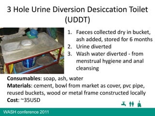 Designing for Sustainable Sanitation: floating toilet case study | PPTX