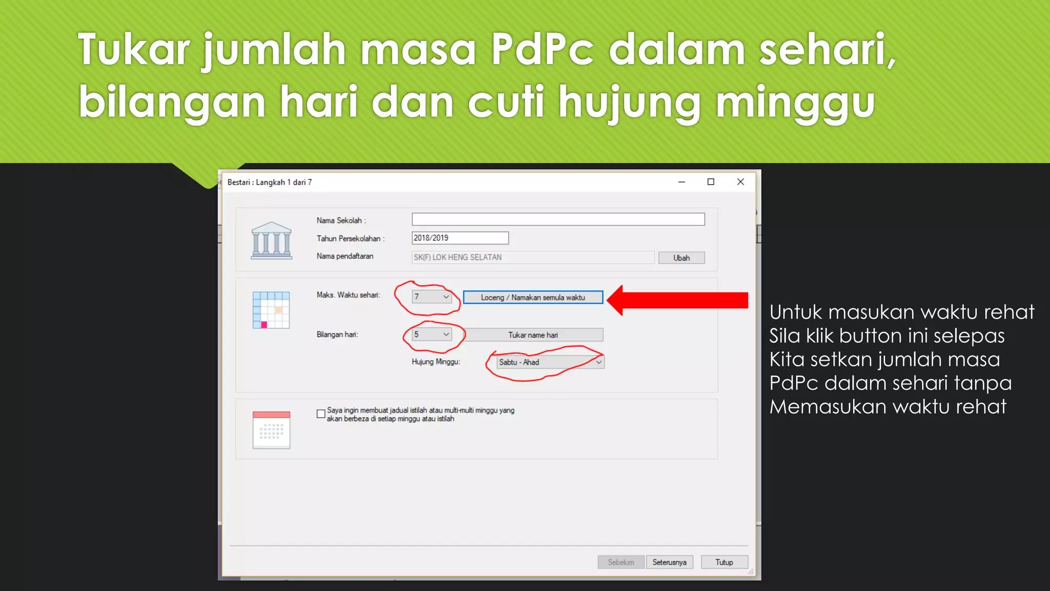 A4 Cara Menggunakan Aplikasi Jadual Waktu Asc Timetable Pdf