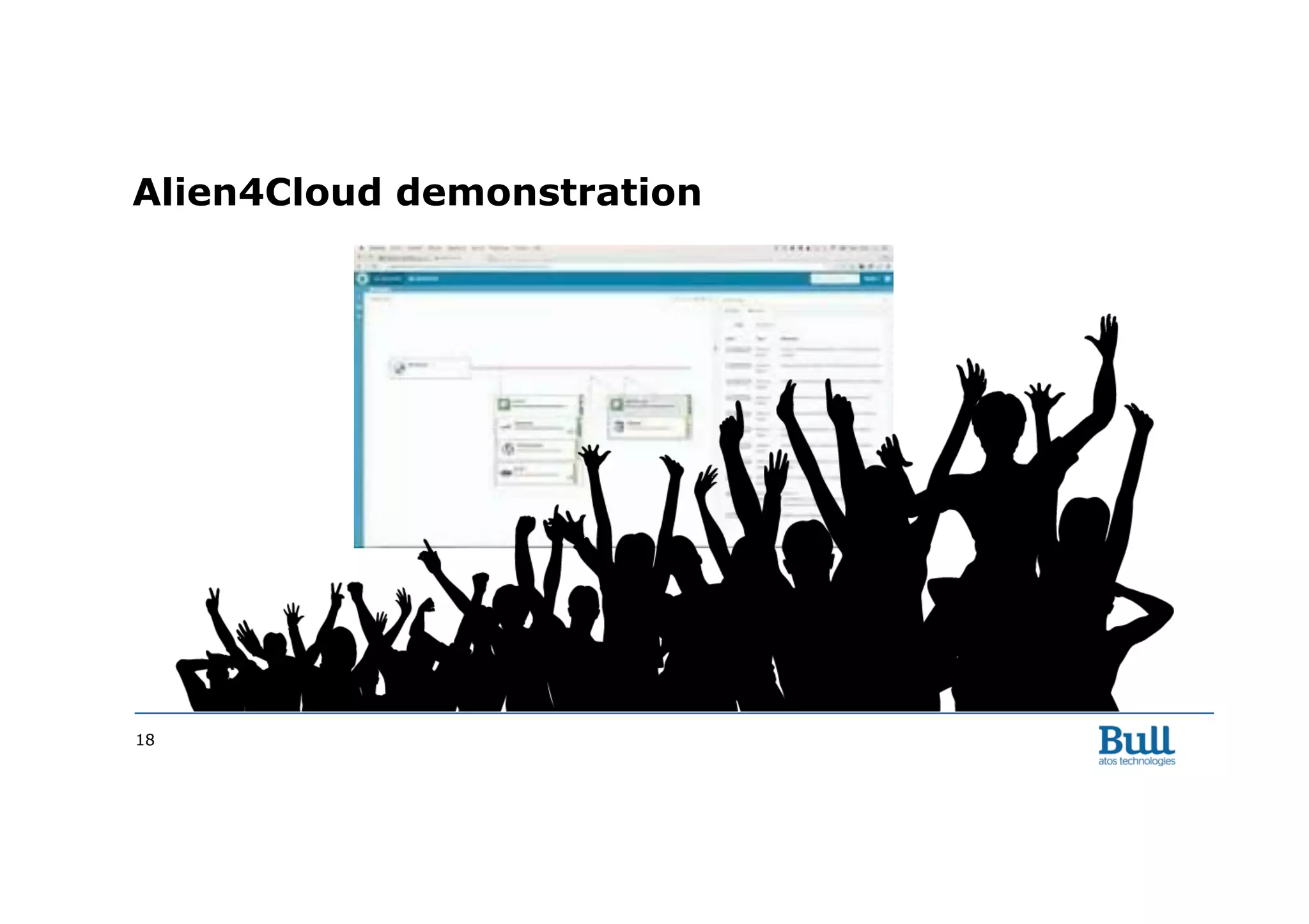 18
Alien4Cloud demonstration
 