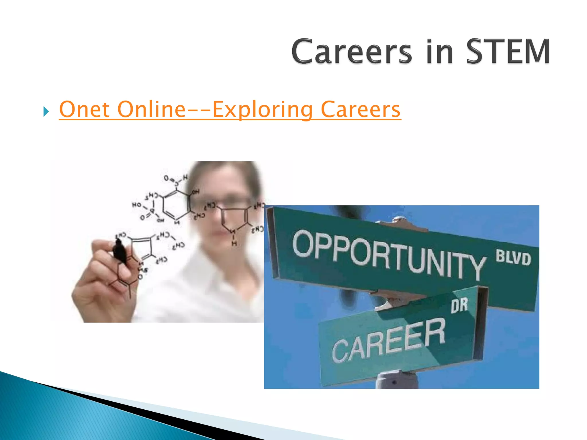  Onet Online--Exploring Careers
 