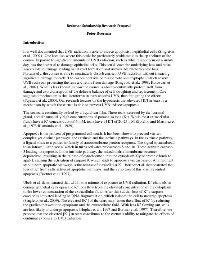 Research proposal example slideshare picture