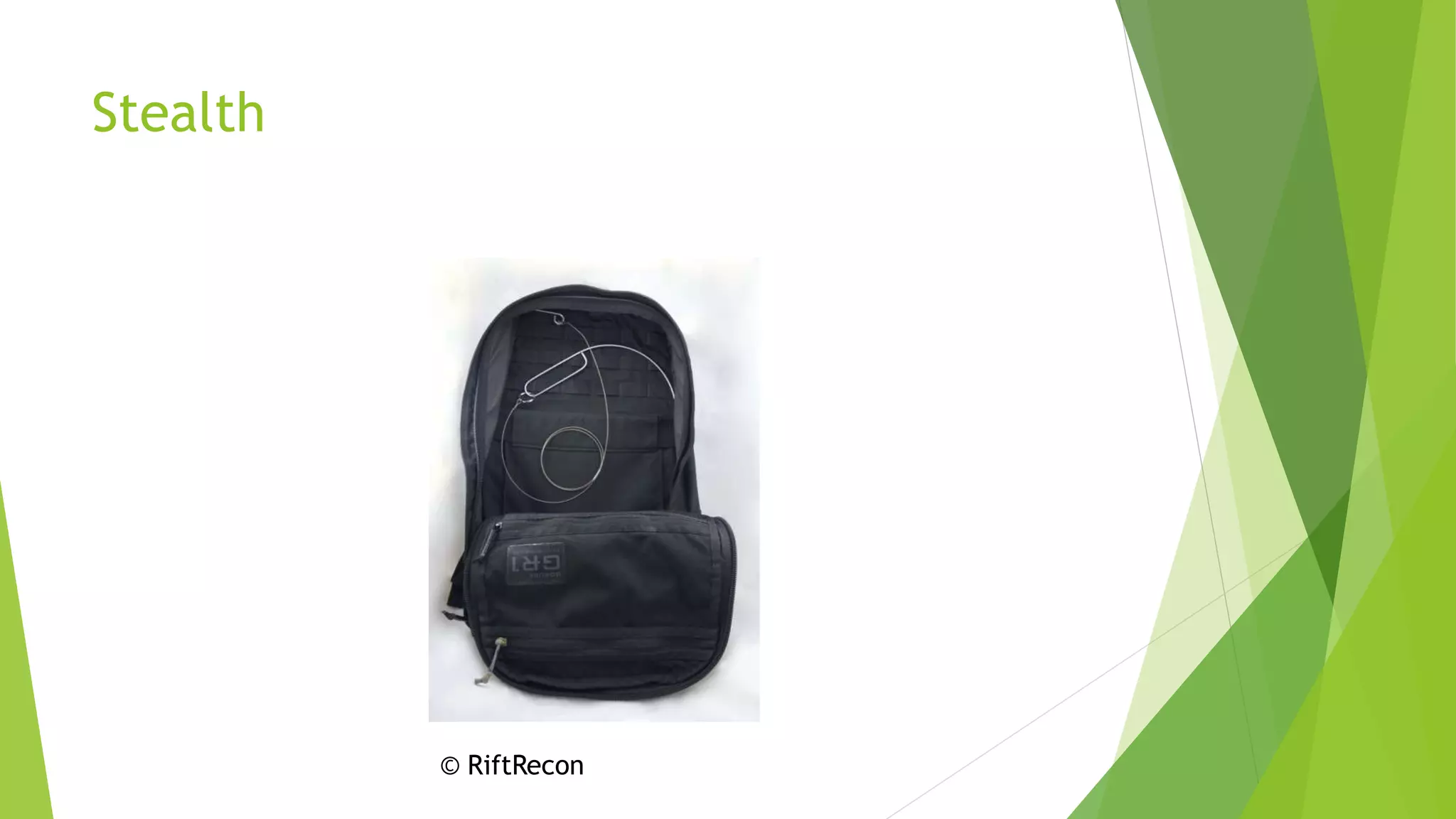 Stealth
© RiftRecon
 