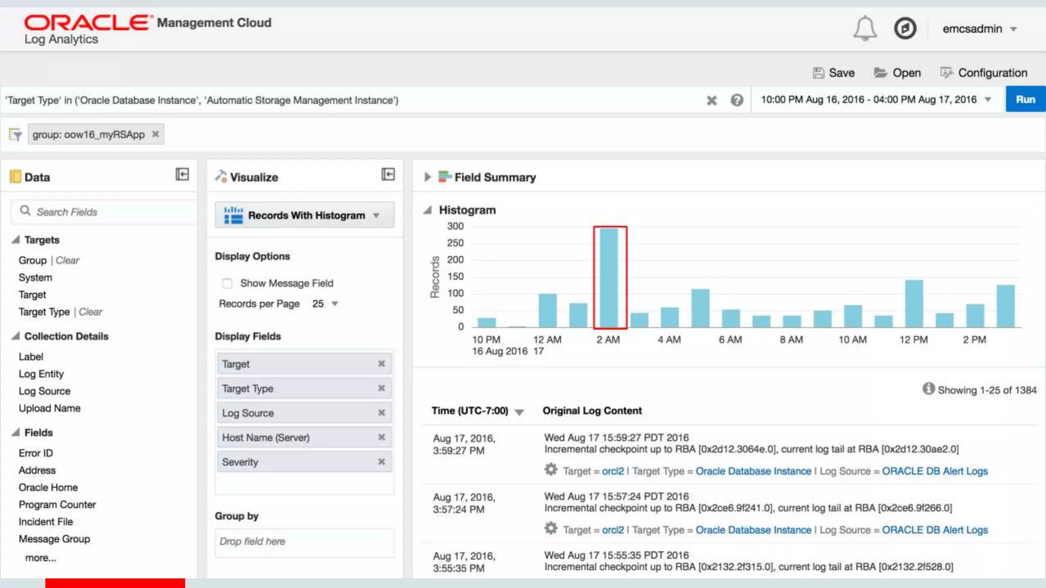 Copyright © 2016, Oracle and/or its affiliates. All rights reserved. | Confidential – Oracle Internal/Restricted/Highly Restricted 15
 